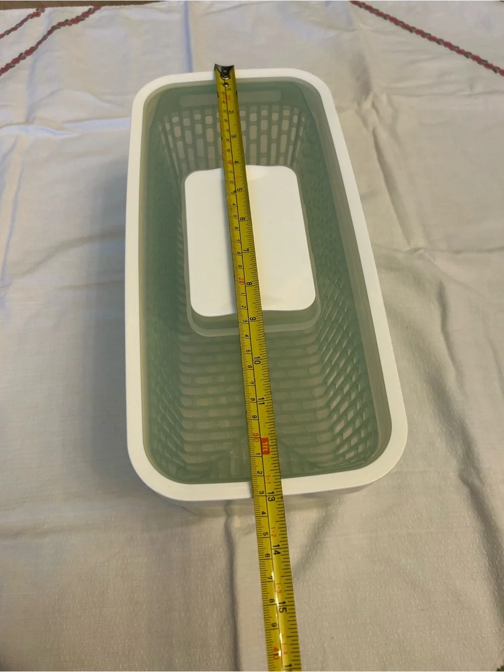 OXO Good Grips Greensaver Produce Bin in White and Mint
